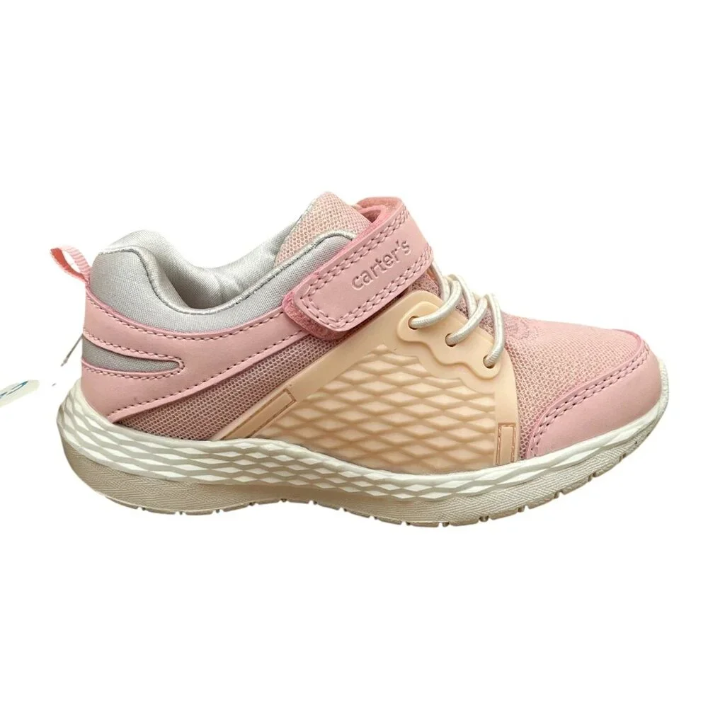Carter's Toddler Girls‎ Slip-on Casual Sneakers Size 10 Light Pink Lightweight